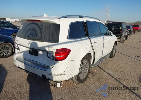 2017 Mercedes-Benz Gls 450 4Matic z USA, uszkodzony, nr VIN 4JGDF6EEXHA945420